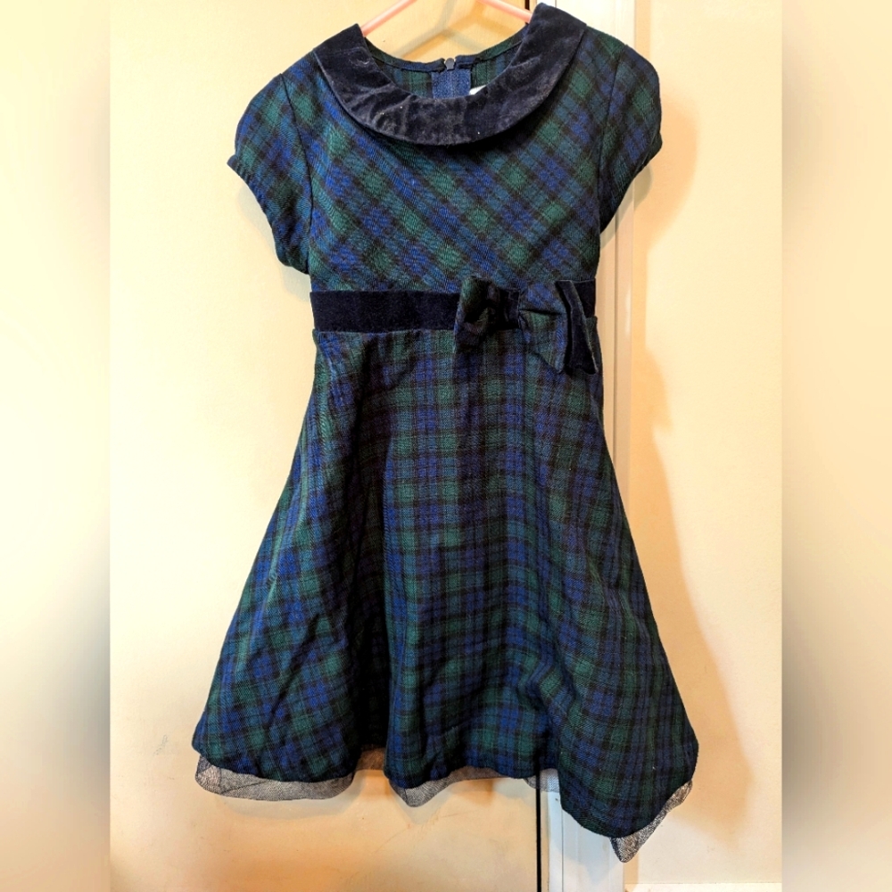 Rare Editions Children's Holiday Plaid Dress Size 4t